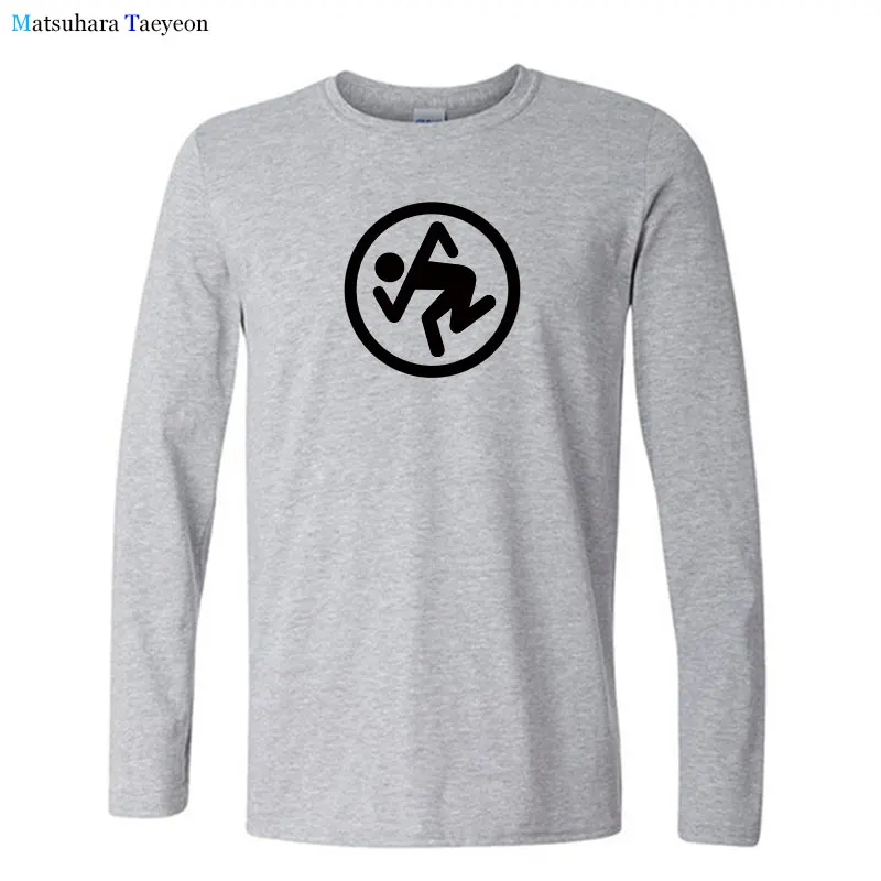 

Funny Imbeciles Metal Shirts for Men 100% Cotton Tee Tops Long Sleeve T Shirt Cool Hip Hop Homme O-Neck T-Shirt Men Clothes