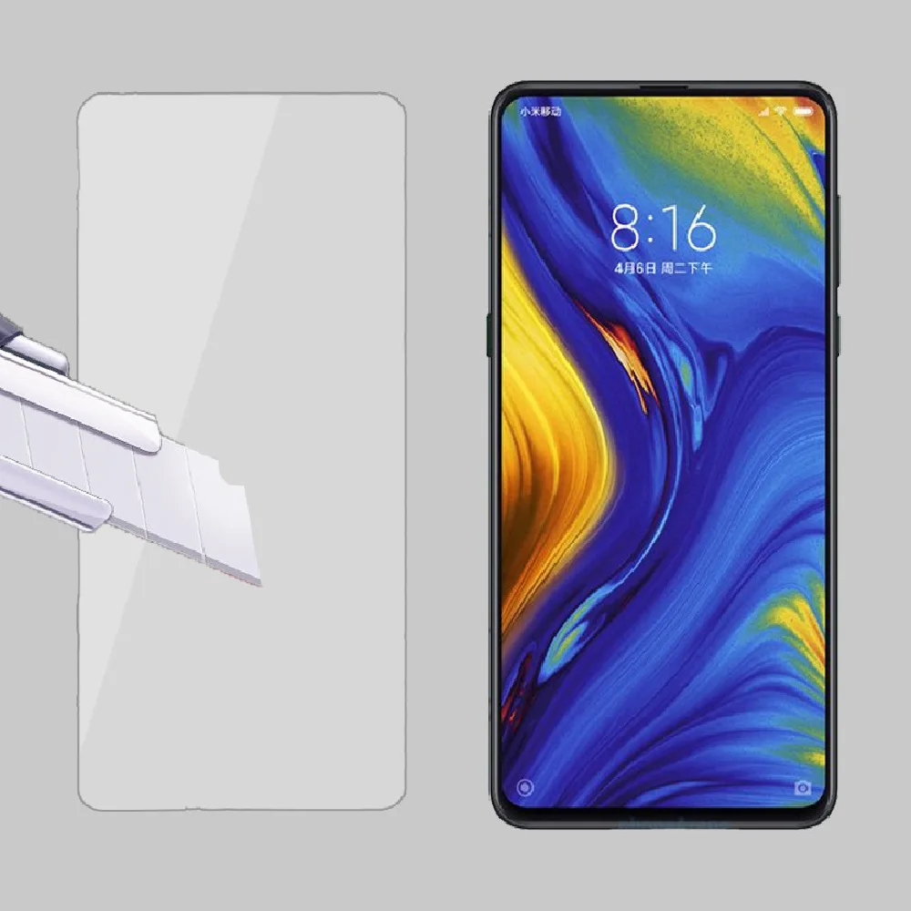 Защитное стекло для Xiaomi mi x 3 5G Закаленное стекло для Xiaomi mi x 3 5G Защитная стеклянная пленка для экрана