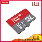 SanDisk Micro SD карта памяти, 16 ГБ 32 ГБ 64 Гб 128 ГБ макс. 98 Мбс C10 U1 A1 флэш-карта памяти Micro SD для телефона компьютера