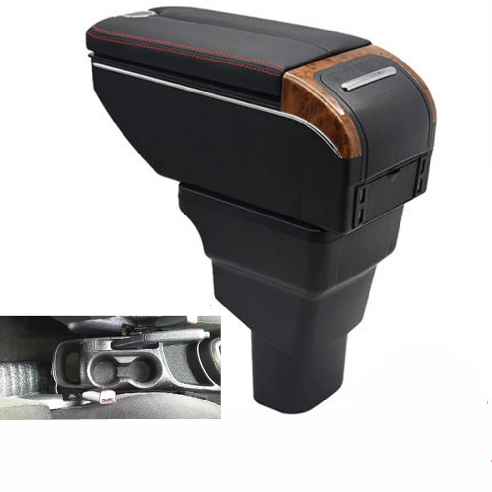 For HB20 Armrest Box Double doors open 7USB interface Centre Console Storage Arm Rest Car accessories armrests | Автомобили и