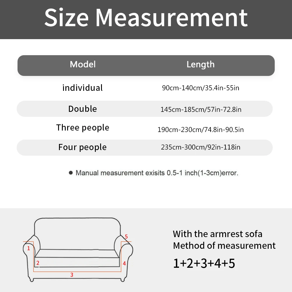 SearchI Stretch Slipcovers Sectional Elastic Sofa Cover Living Room Home Couch L shape Armchair Decor |