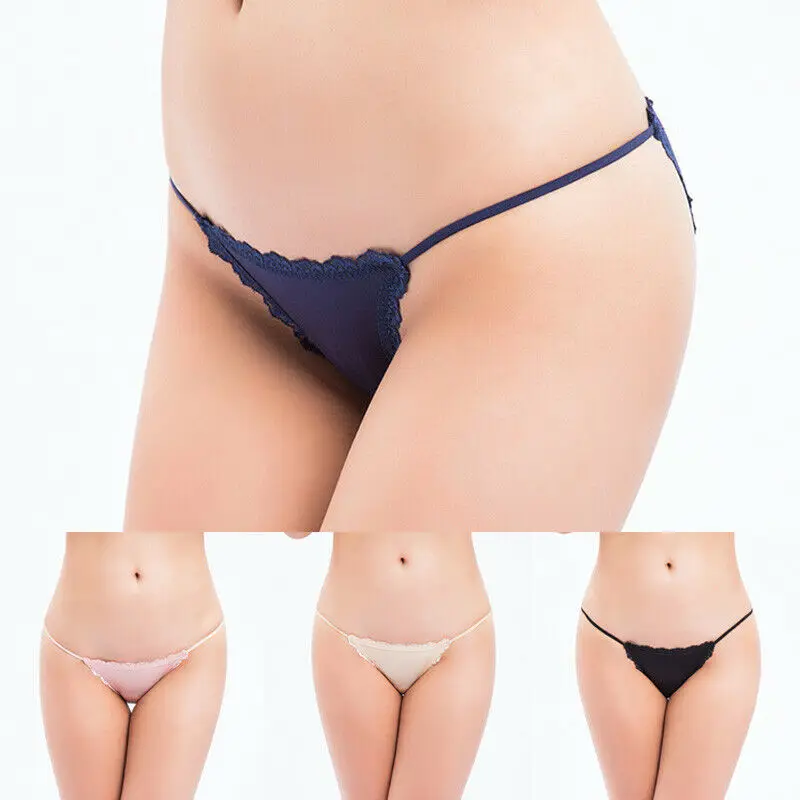 Новинка 2019 модные женские кружевные стринги из вискозы трусики Т образное нижнее