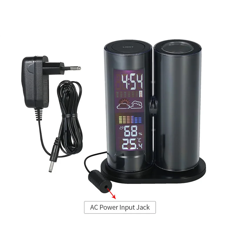 Новые цифровые часы для прогноза погоды настольные украшения дома