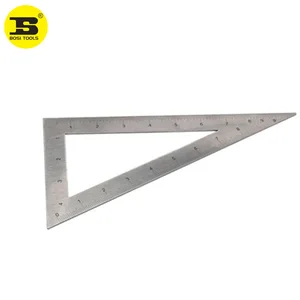 BOSI 20x40 см 2Cr1 3 треугольный квадратный метрический и дюймовый двухсторонний из нержавеющей стали