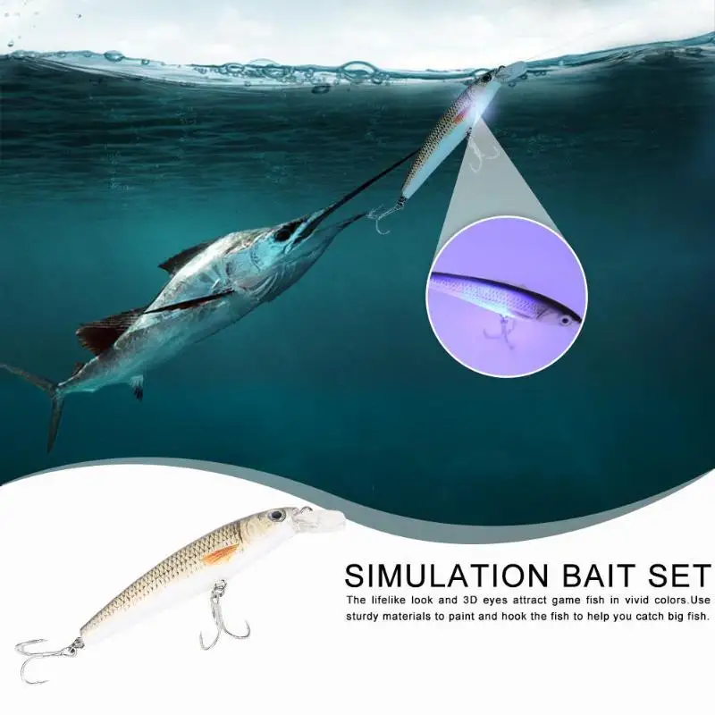 Электрическая рыболовная приманка с вибрацией широкий спектр Применение модный