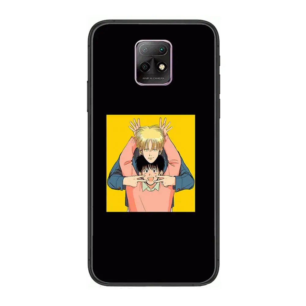

Anime Banana Fish Phone Case For XiaoMi Redmi 10X 9 8 7 6 5 A Pro S2 K20 T 5G Y1 Anime Black Cover Silicone Back Pretty