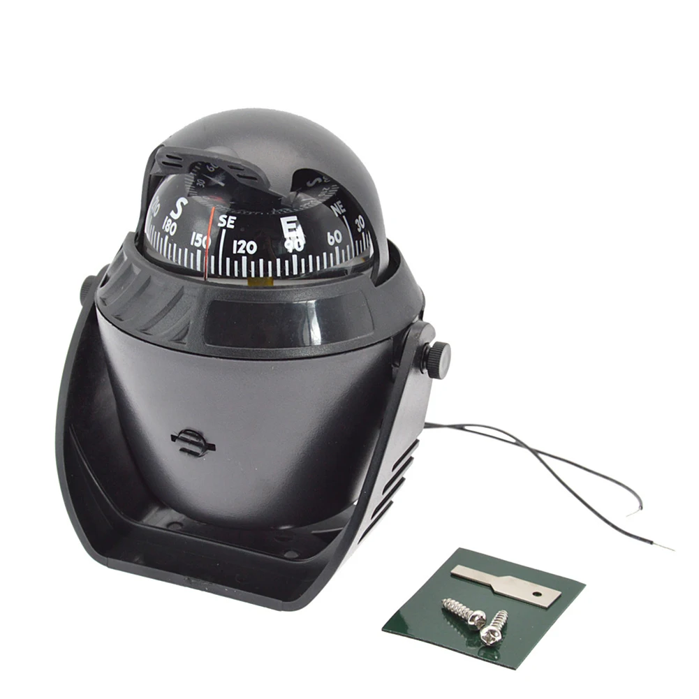

Car And Boat Compass LC-760 12 Wiring With Led Luminous Effect Of The Marine Compass, Nautical Guide With Led Lights