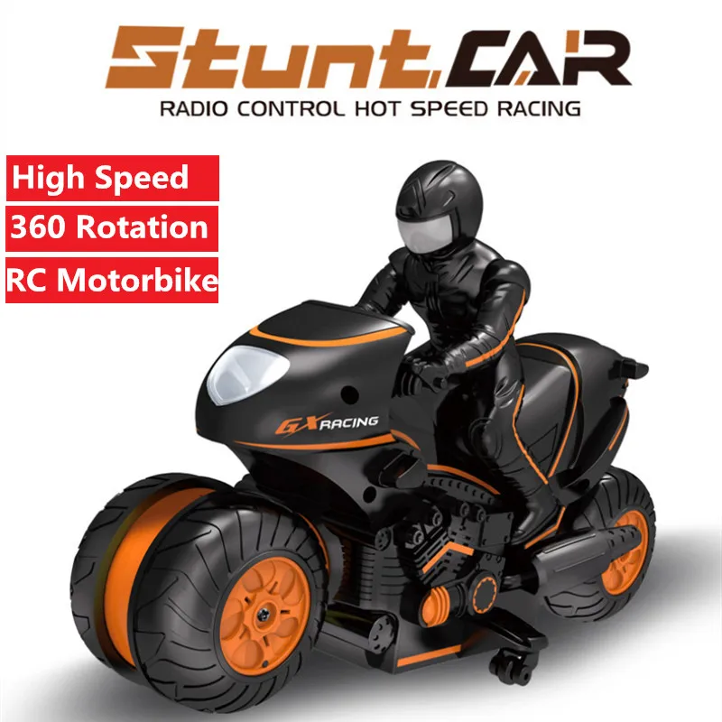 

Electric Remote Control RC Stunt Motorbike 360 degree Rotation RC Stunt Car Drift 2.4Ghz Racing Motorbike Boy toys for kid gift