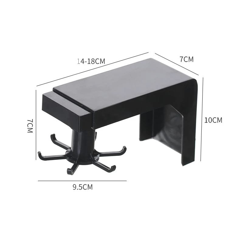

Household Can Retractable Rotating hooks Home Kitchen And Bathroom Wall Hooks Cup Sucker Hanger key Holder Storage Hangers