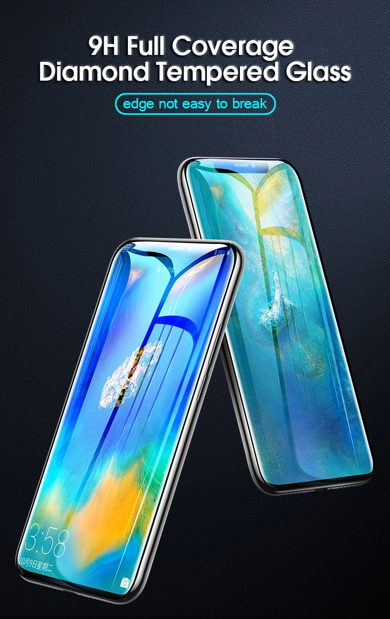 Vothoon закаленное стекло для huawei mate 30 Pro 20X20 Pro P30 Lite P20 Pro Полное покрытие защита экрана стекло для huawei mate 30