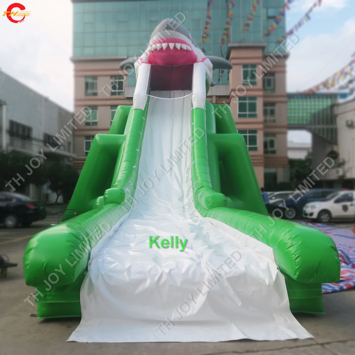 35 м длинная гигантская надувная водная горка для парка развлечений на открытом