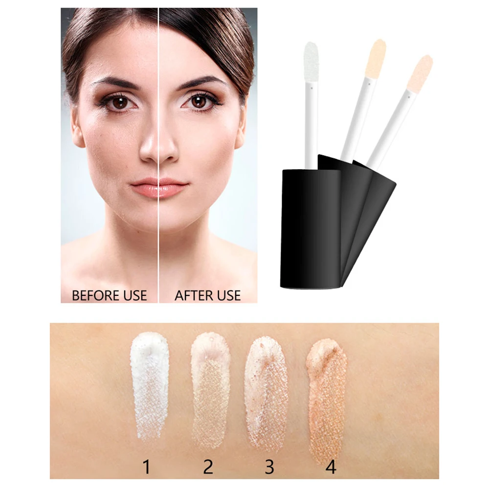 Блестящая жидкая Хайлайтер для макияжа лица Сияющий Макияж контур основа