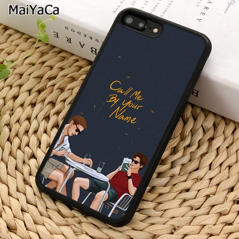 MaiYaCa звоните мне по вашему имени Роскошный чехол для телефона iPhone X XR XS 11 12 Pro MAX 5 6 7 8