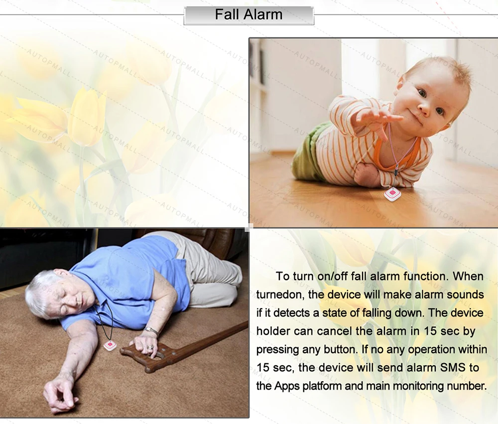 Мини GPS трекер для детей персональный локатор в режиме реального времени с