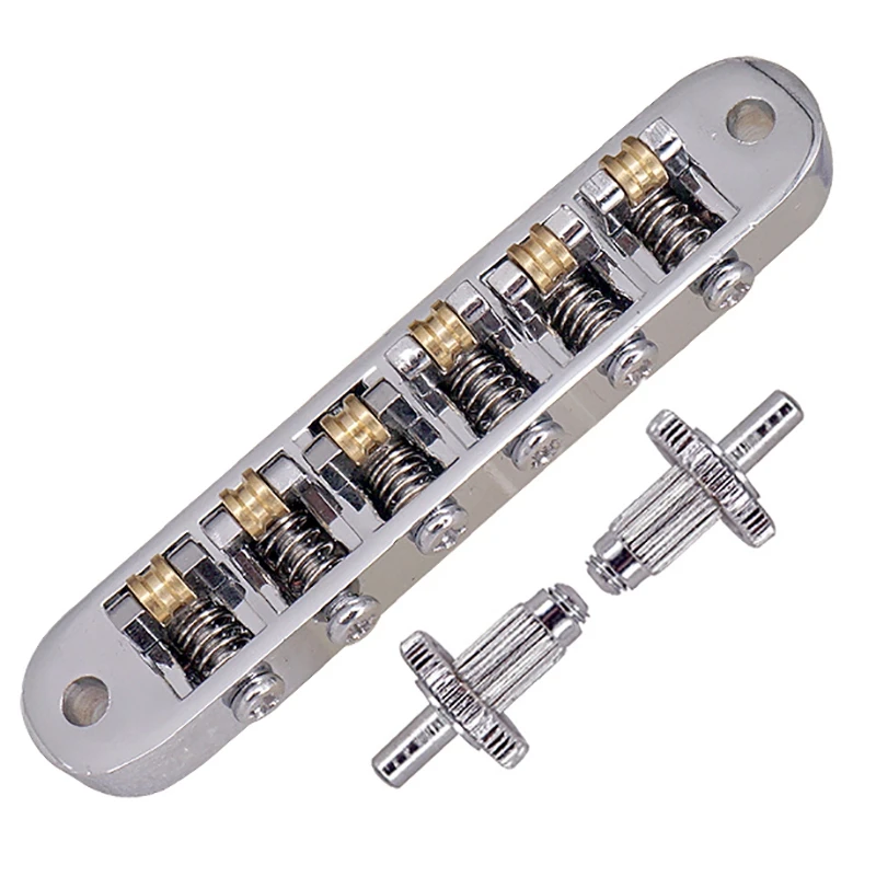 silber tune o matic elektrische roller sattel brücke lp elektrische gitarre brücke made in korea free global shipping