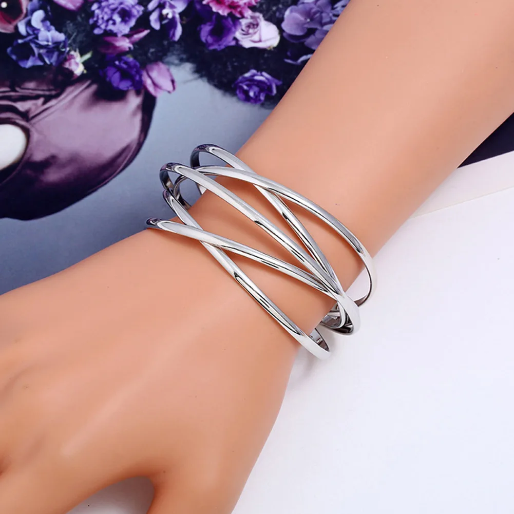

2021 New Fashion Cuff Bangles Women Bohemia Boho Fashion Bangles Indian Girls Bracelets Bangles Female Cute Ladies Jewelry