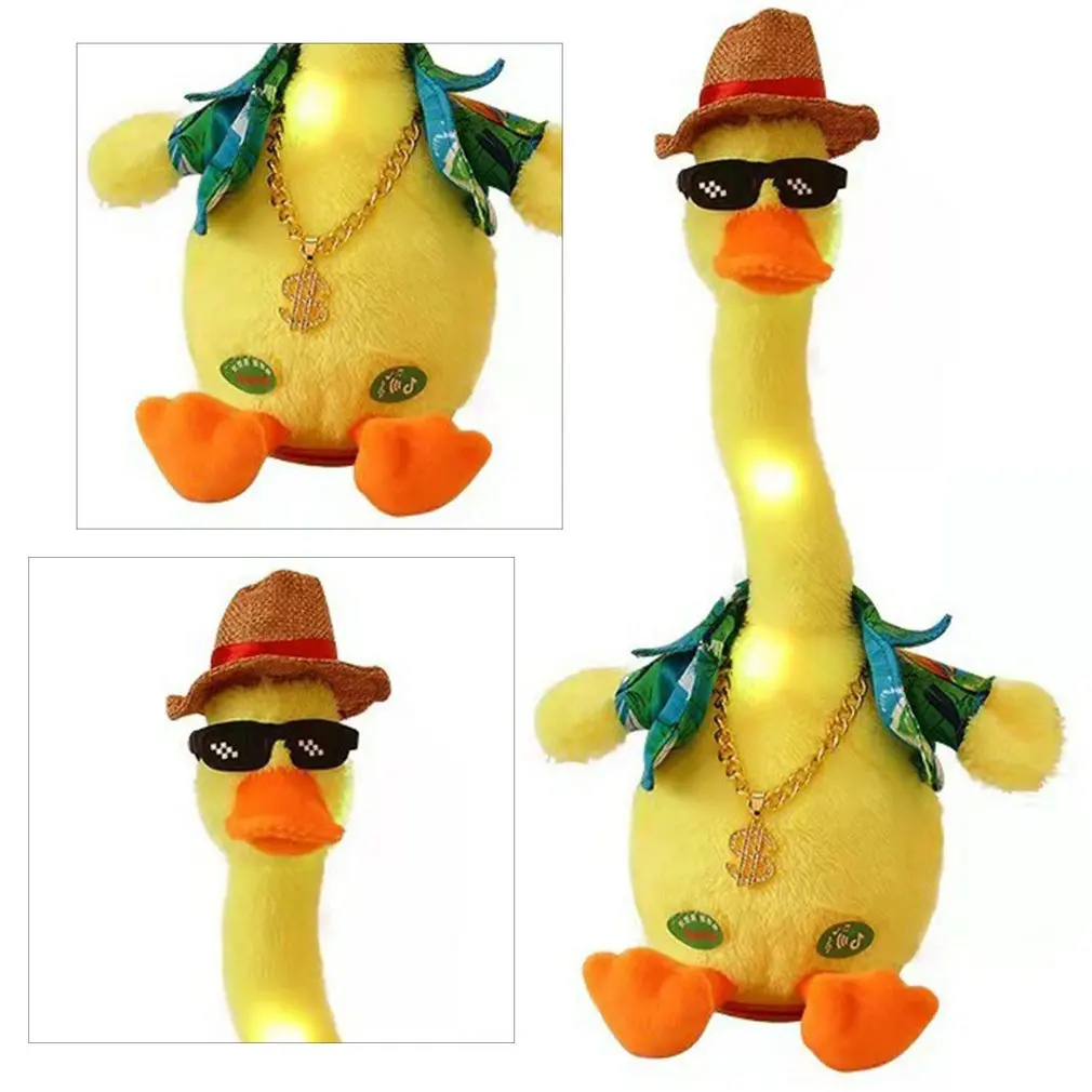 

Electric Dancing Duck Plush Toys Shake Funny Early Education Toy Singing Duck Toys Creative Gifts For Chlidren And Adult