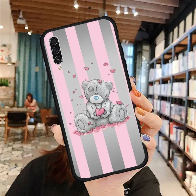 

Cute cartoon bear Tatty Teddy animal Phone Case For Samsung galaxy A S note 10 7 8 9 20 30 31 40 50 51 70 71 21 s ultra plus