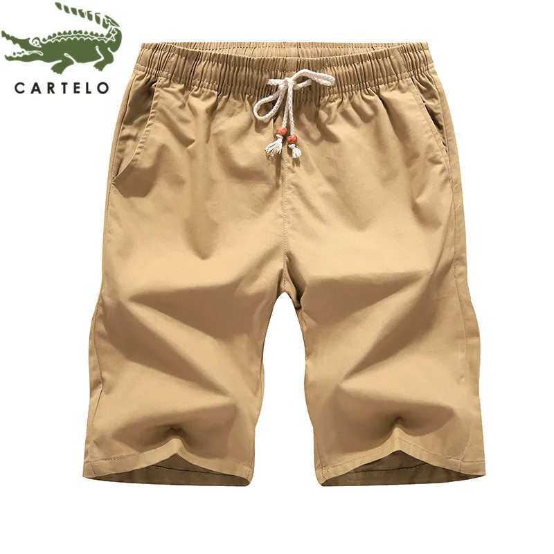 Шорты CARTELO мужские прямые модные дышащие удобные повседневные однотонные летняя