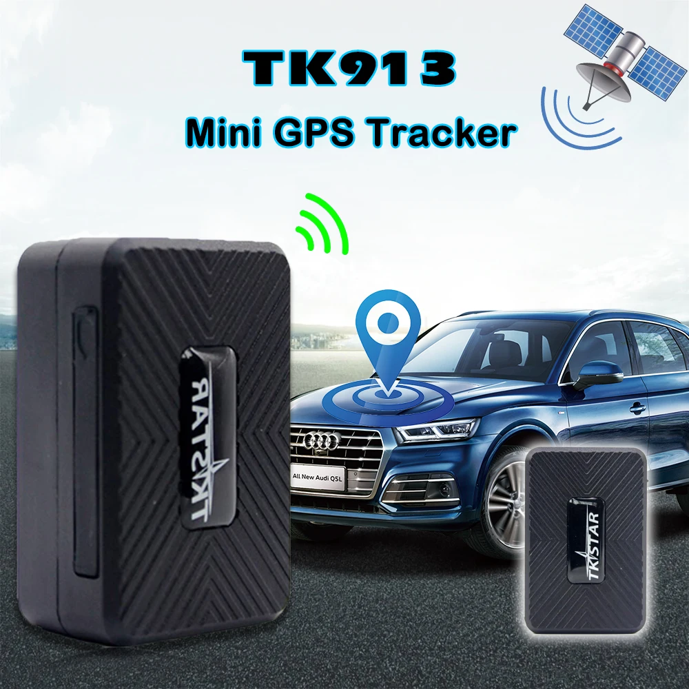 TKSTAR GPS трекер TK913 для автомобиля 1500mAh мини панель солнечных батарей Портативный в