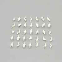 railway train people miniature plastic unpainted figures diy 1200 1100 sand table architecture building layout diorama scene