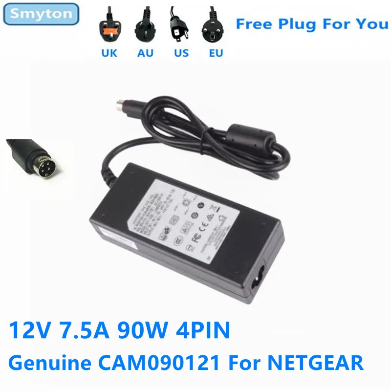 Оригинальный CAM090121 12 в 314 а 4-контактный адаптер переменного тока для Netgear NAS RN31400