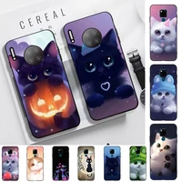 toplbpcs cute animal cat phone case for huawei mate 20 10 lite pro x honor paly y 6 5 7 9 prime 2018 2019