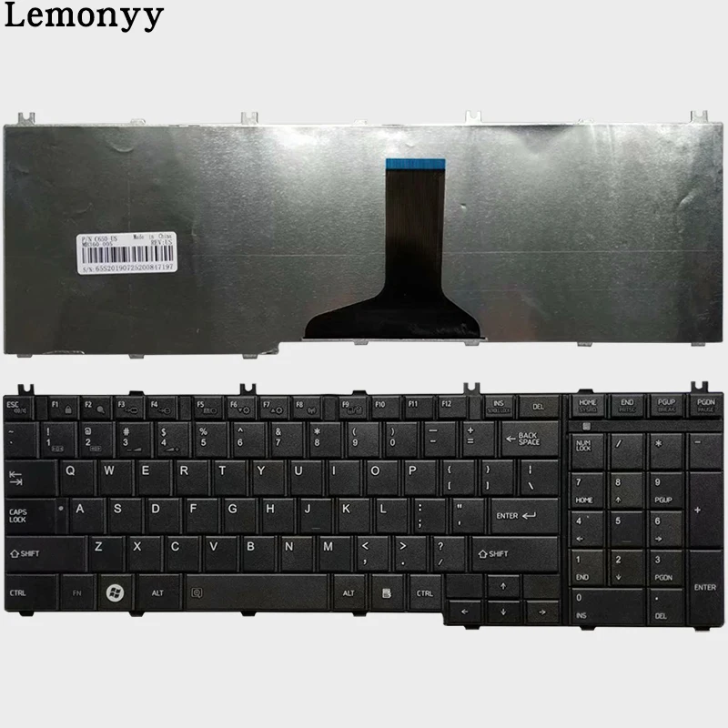 Для Toshiba Satellite L670 L670D L675 L675D C660 C660D C655 L655 L655D C650 C650D L650 C670 L750 L750D US клавиатура для ноутбука