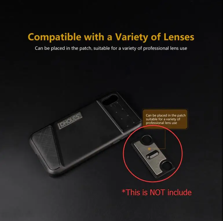 Чехол для телефона PHOLES 6 в 1 с объективом камеры iPhone X XR чехол широкоугольным