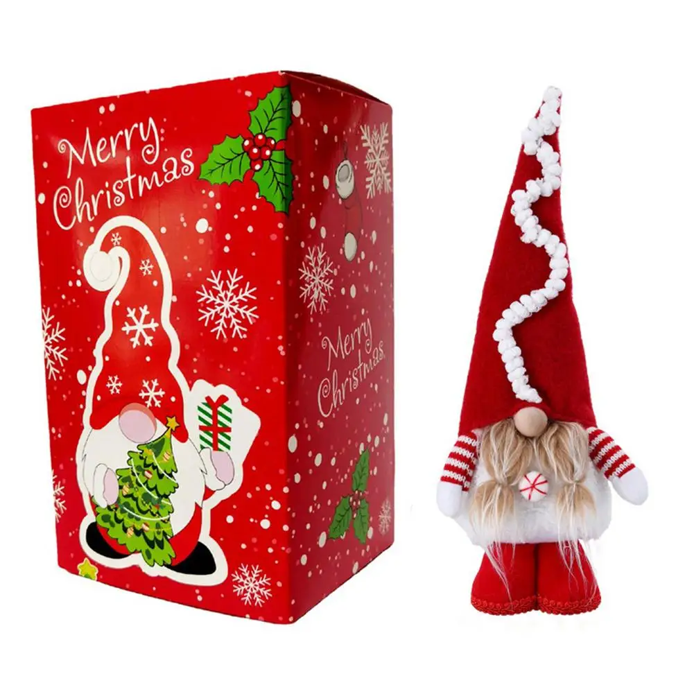 

Безликовая кукла гном, Рождественское украшение, Рождественское украшение, Шведский томте, Санта, искусственная кожа для дома, праздника, Р...