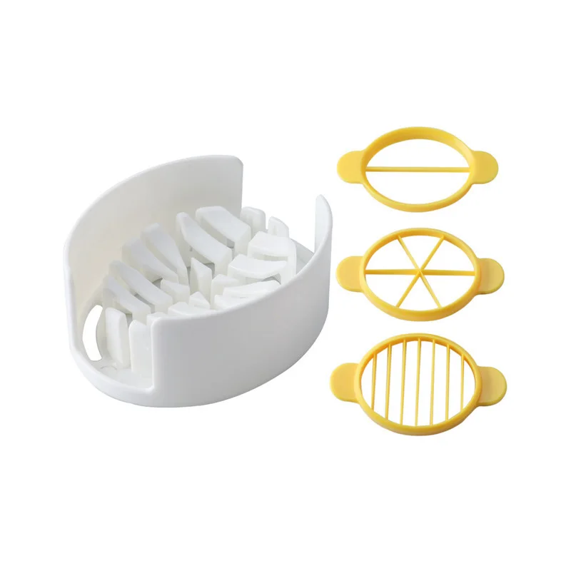 Пластиковый яйцо сплиттер Необычные слайсер многофункциональный домашний