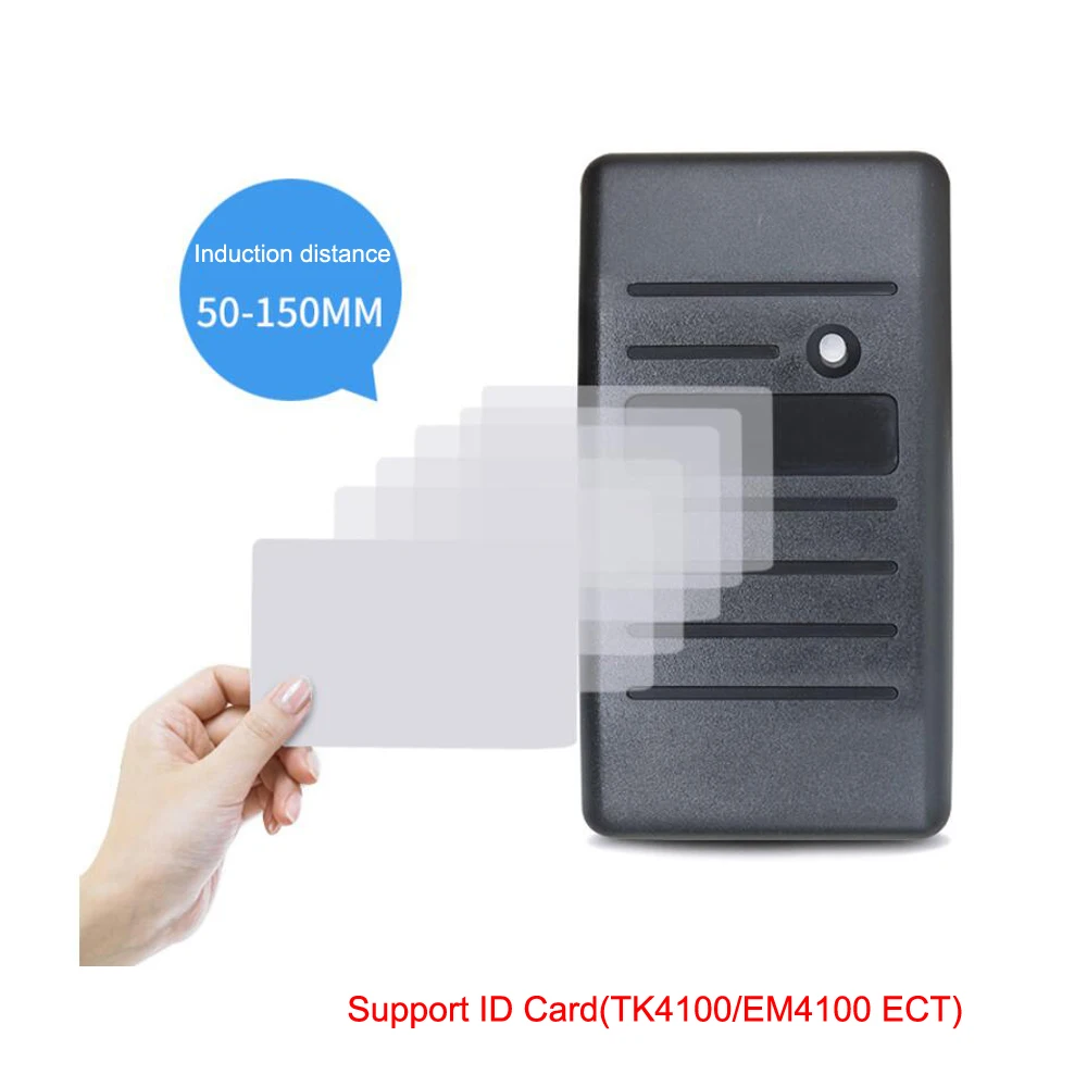125 кГц контроль доступа RFID считыватель карт IP65 Водонепроницаемый Wiegand 26 34 кардридер светодиодный индикатор Безопасности RFID EM пропуск считыватель