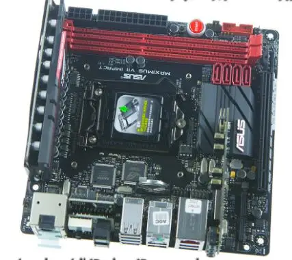 Оригинальная материнская плата для ASUS MAXIMUS VII IMPACT DDR3 LGA 1150 I3 I5 I7 CPU USB2.0 USB3.0 16GB HDMI Z97 настольная материнская плата.
