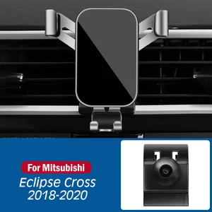 car mobile phone holder mounts stand gps gravity navigation bracket for mitsubishi eclipse cross 2018 2019 2020 car accessories free global shipping