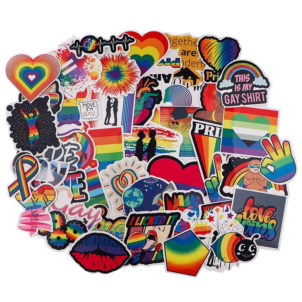 

12 комплектов AD1019, патчвеер, 48 шт., креативные Значки для гомосексуалов, любовь, декоративные наклейки «сделай сам», настенный блокнот, альбом...