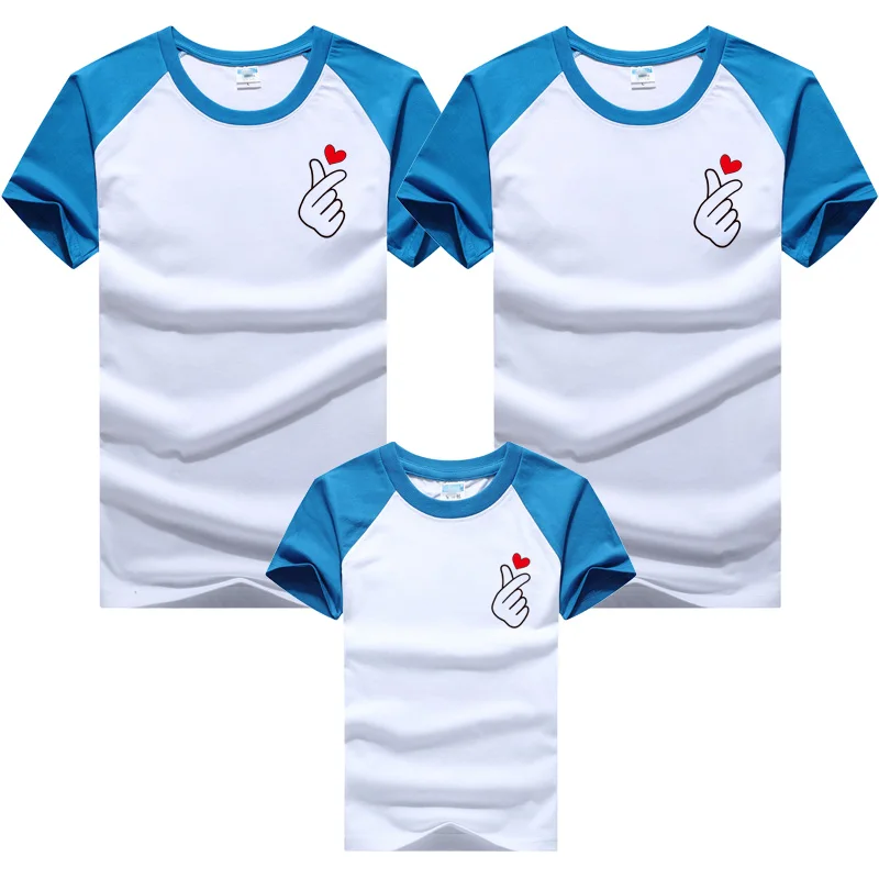 Одежда для матери и дочери 2021 летняя стильная футболка женщин детей Семейные