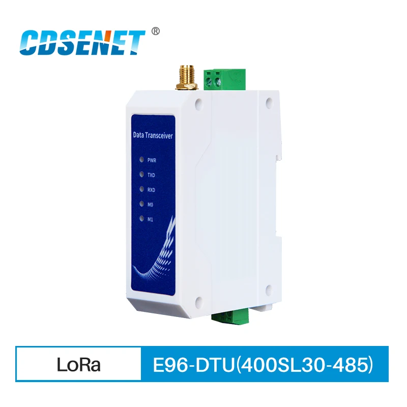 Супер LoRa DIN Rail DTU 433 МГц 470 переменного тока источника питания 85 265V 30dbm SX1262 E96 DTU(400SL30