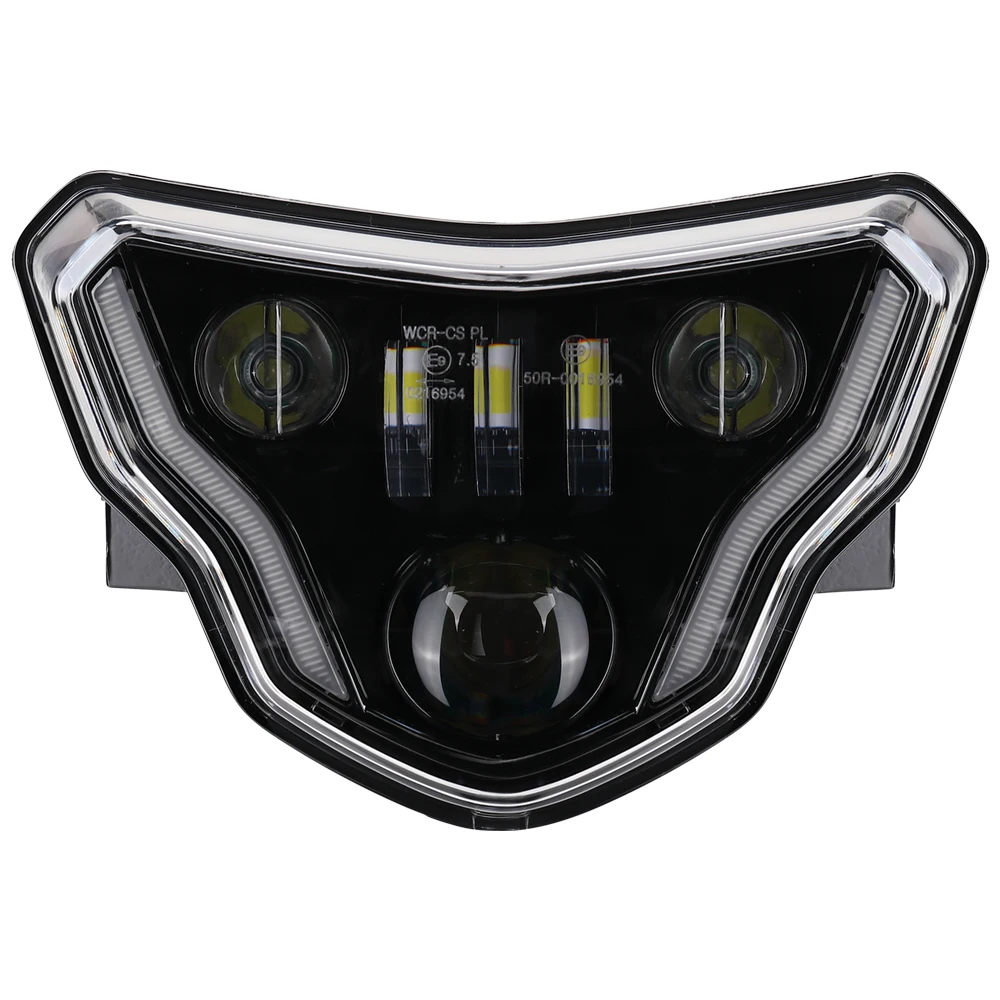 

For BMW G310GS LED Headlights G310R G 310 GS R 310GS Motorcycles HeadLights With Complete Devil eyes Assembly Kit