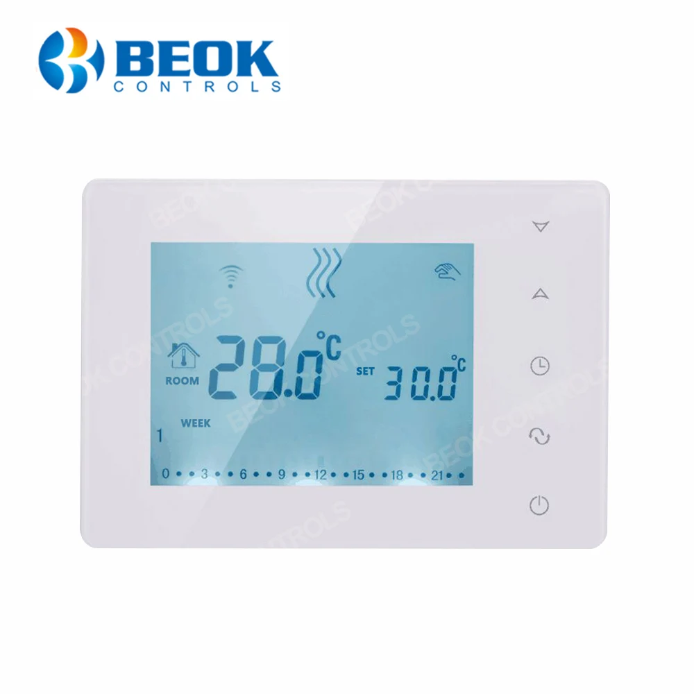 bot x306 wireless programmable gas boiler thermostat for room heating temperature controller regulator kid lock touch screen free global shipping