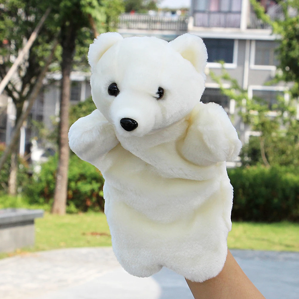 

Animal Hand Puppet Cartoon Plush Toys Baby Educational Animal Hand Puppets Pretend Telling Story Doll Toy for Children Kids Gift