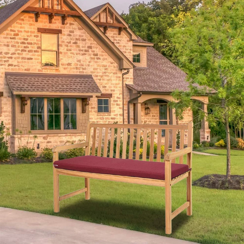 

Solid Color Cushion Soft Comfortable Office Garden Lounge Chair Seat Bench Cushions Reclining Chair Cushion Long Cushion