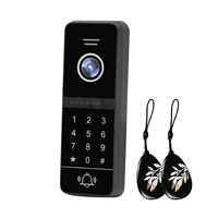 jeatone 4 wires intercom doorbell for video intercom villa password unlock swiping 4pin call panel ahd 960p 720p 84207 epc