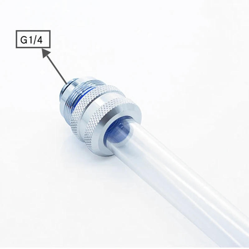 

OD 14mm Anti-Off Hard Tubing Extender Fittings G1/4 Thread Rigid Fitting For Hard Pipe Computer Water Cooling Adapter