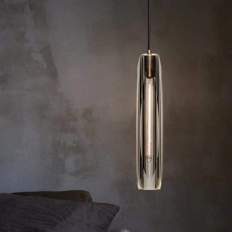 Современные хрустальные люстры роскошный светодиодный светильник медная лампа