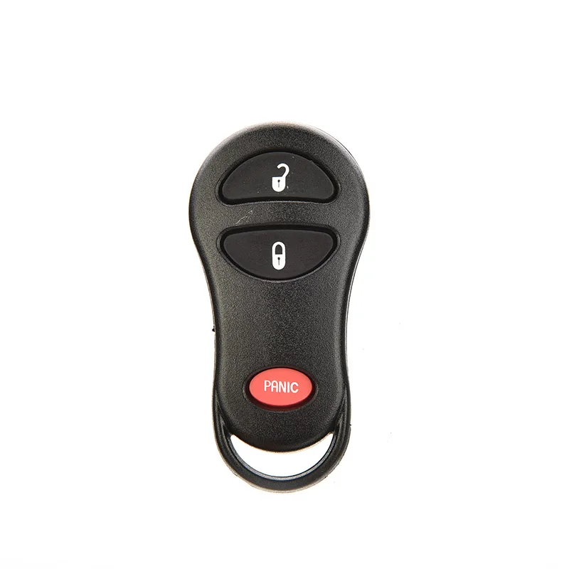 2 кнопки + 1 Panic Keyless удаленный чехол Брелок-кармашек для Chrysler Voyager PT Cruiser Dodge Ram Dakota