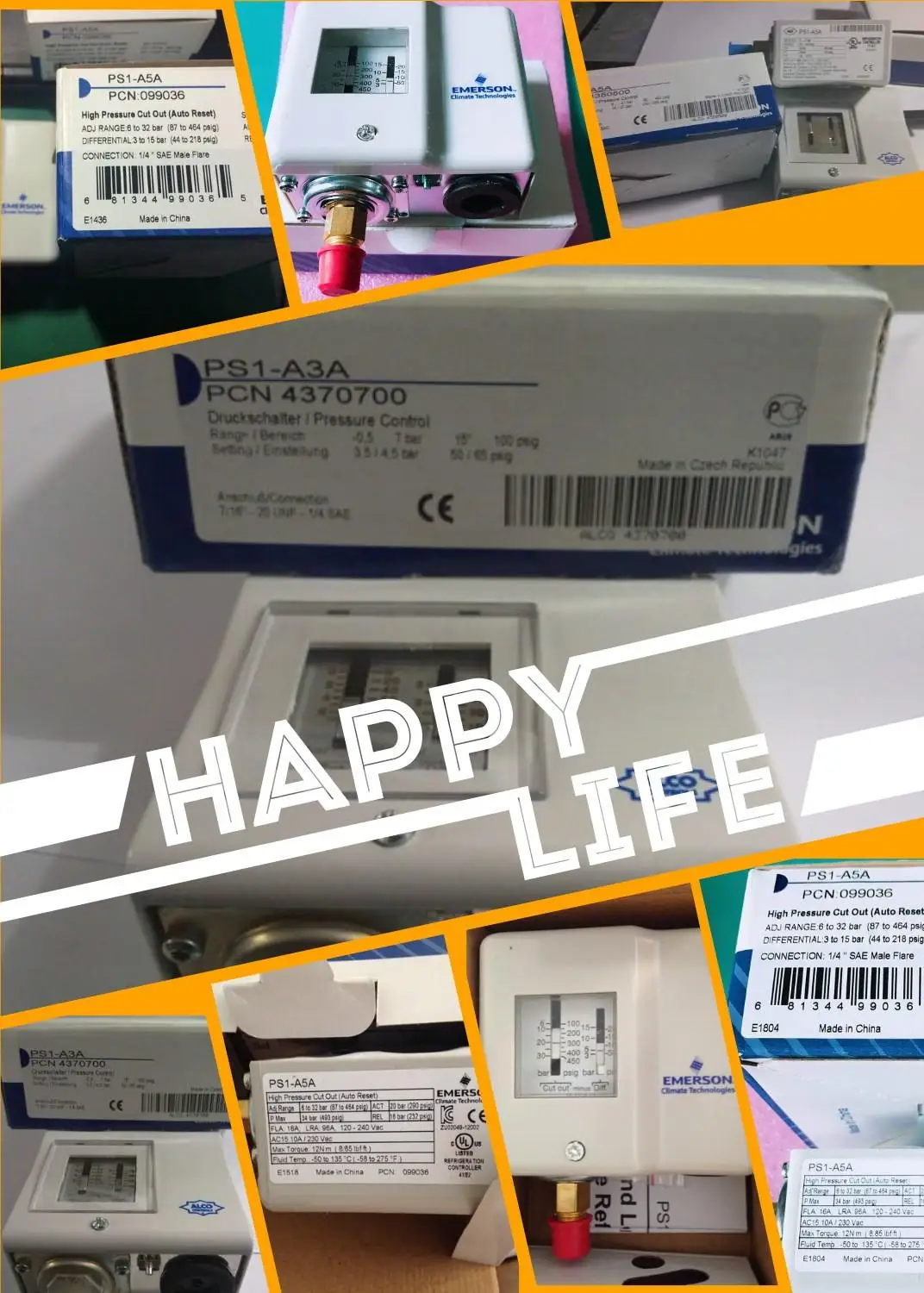 AAE2SC AAE2 1/4SC AAE3 1/2SC EMERSON Emerson тепловой расширительный клапан|Детали и аксессуары для