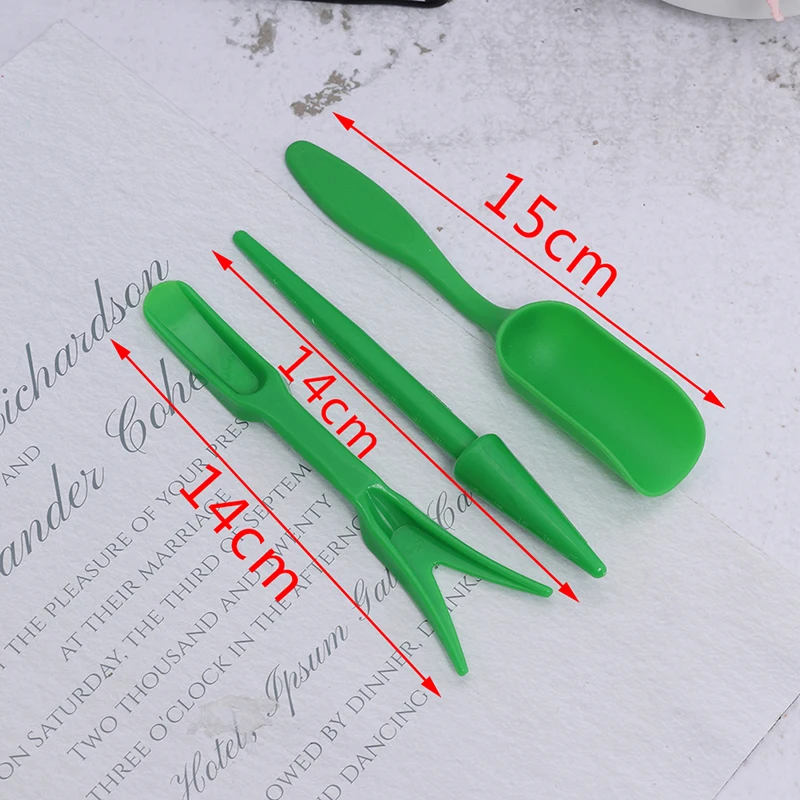 

4psc Garden Planter Kit Sowing Succulents Transplant Seedlings Planted Tool Bonsai Fertilizer Drilling Device DIY Accessories