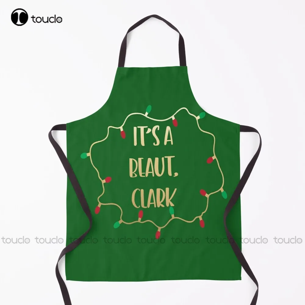 

It'S A Beaut, Clark - National Lampoon'S Christmas Vacation - Griswold Family Movie Lights Apron Black Aprons For Servers Unisex