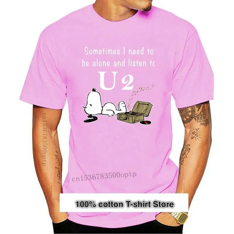 

Camisetas nuevas a veces tengo que estar solo y escuchar, U2
