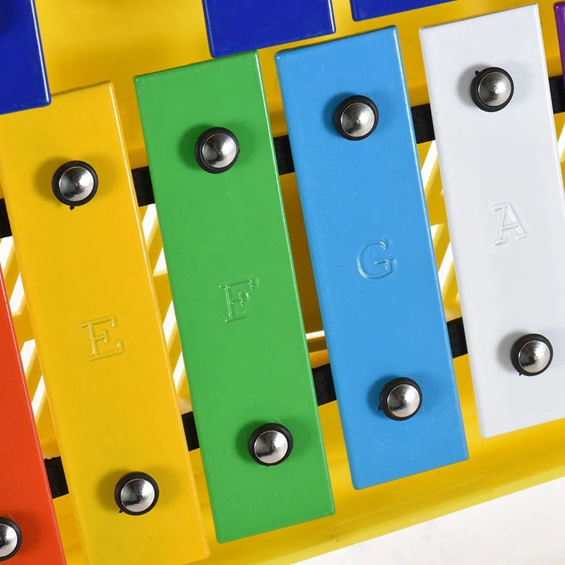 

Colorful 25 Notes Xylophone Percussion Rhythm Educational Toy Handheld Percussion for Kids
